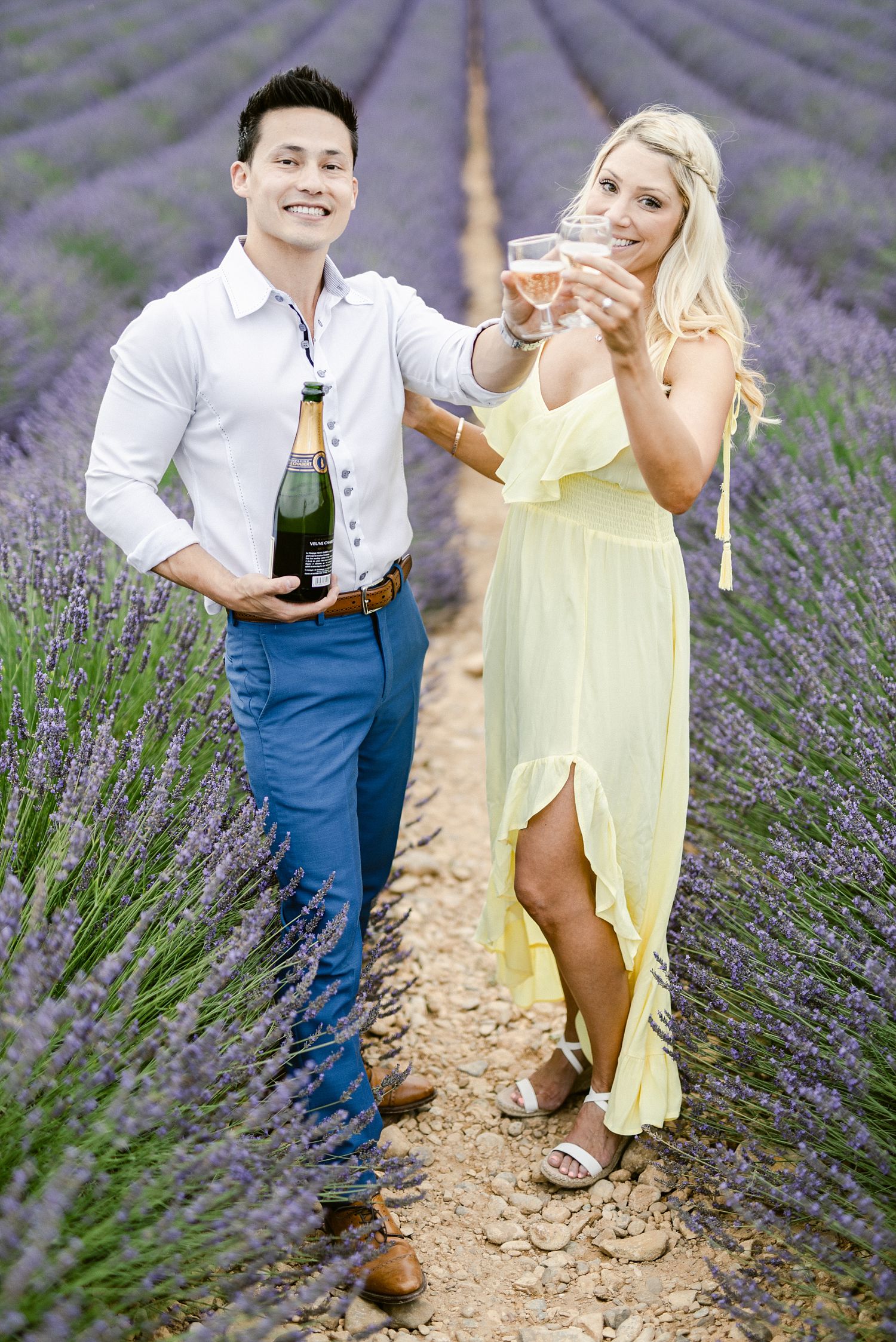 proposal lavender field provence