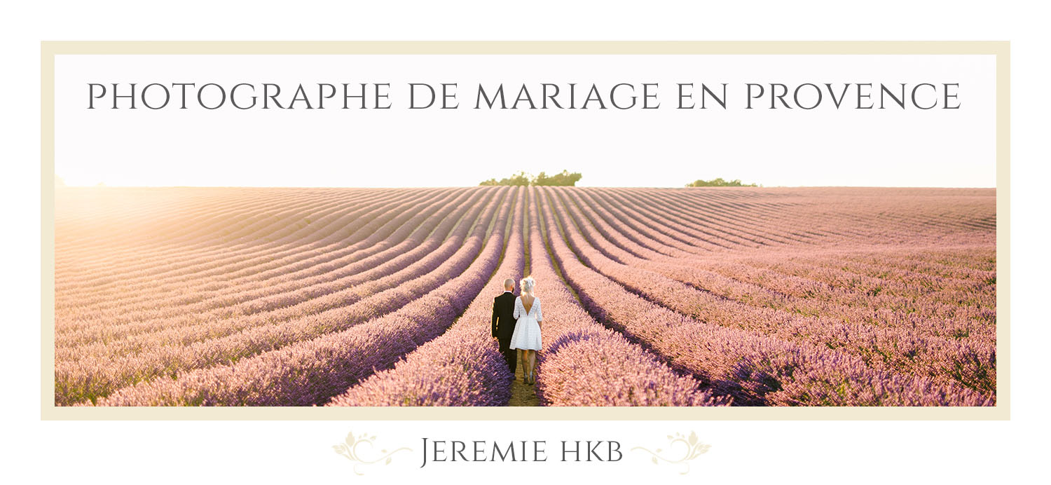 Photographe de mariage à Lançon de Provence