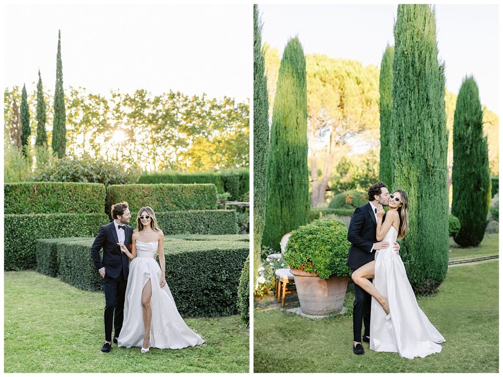 intimate wedding in Provence
