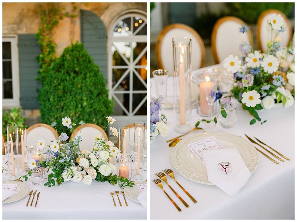 provence wedding table